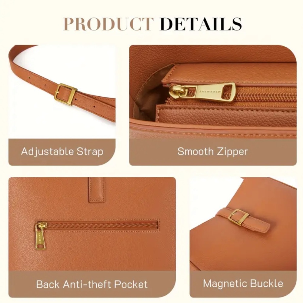 Unbranded Cute Tan Shoulder Bag - Picture 6 of 9